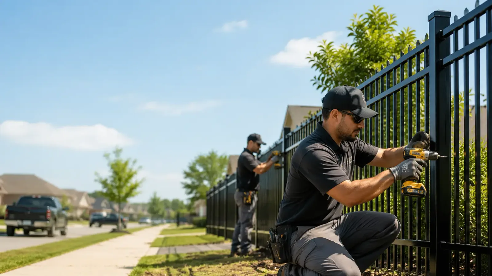 Metal Fence Installation in Manasquan, NJ
